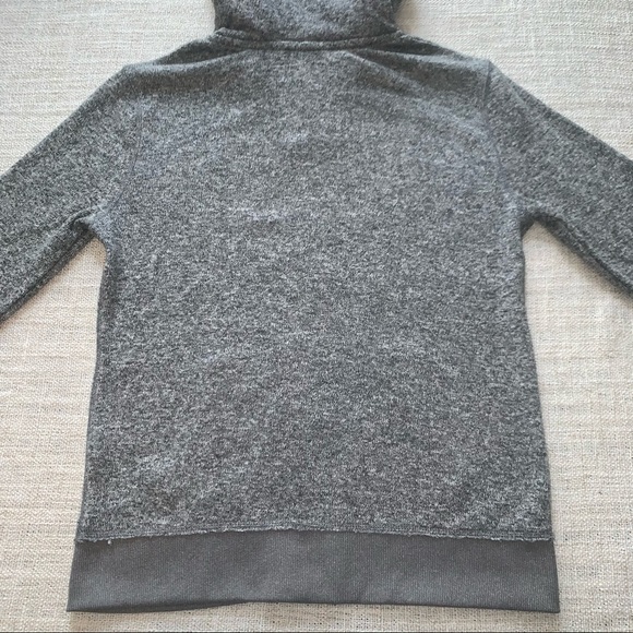 AEROPOSTALE➡️2/$9 3/$11⬅️Gray faux fur lined HOODIE (women’s M) Zip up front - Picture 7 of 8